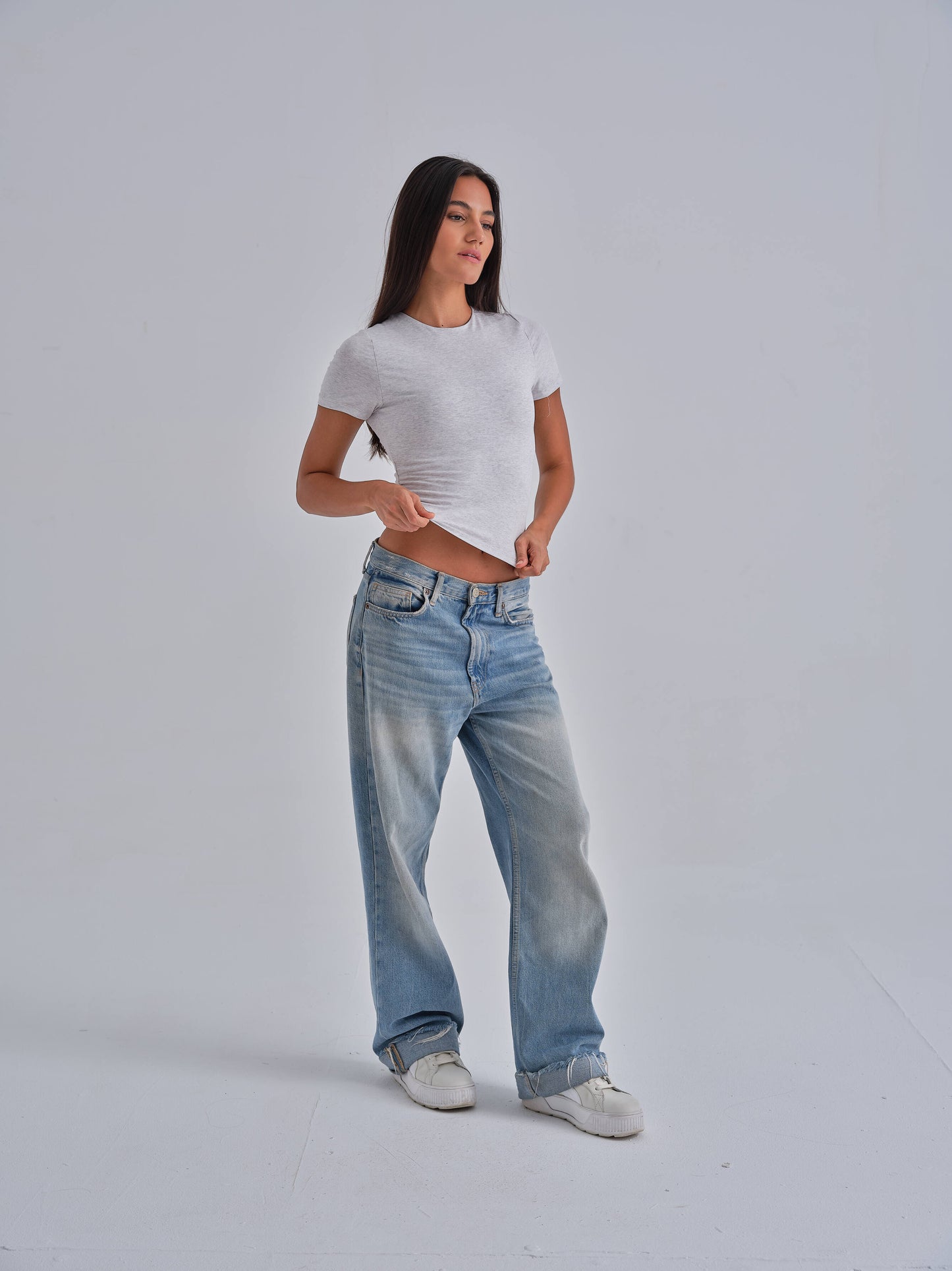 SculptHER Round Grey Top