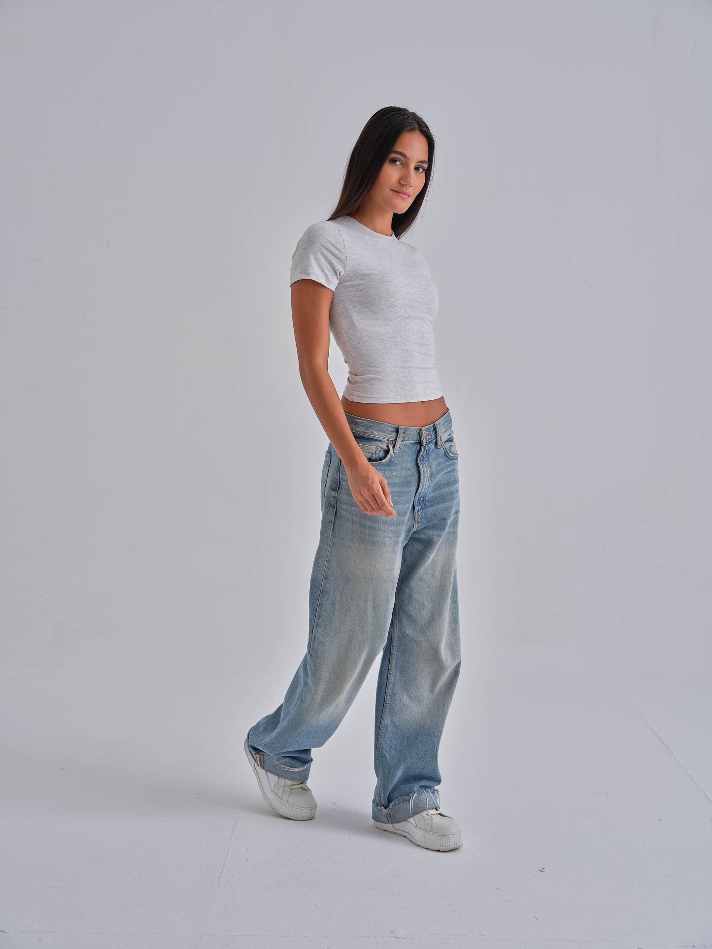 SculptHER Round Grey Top