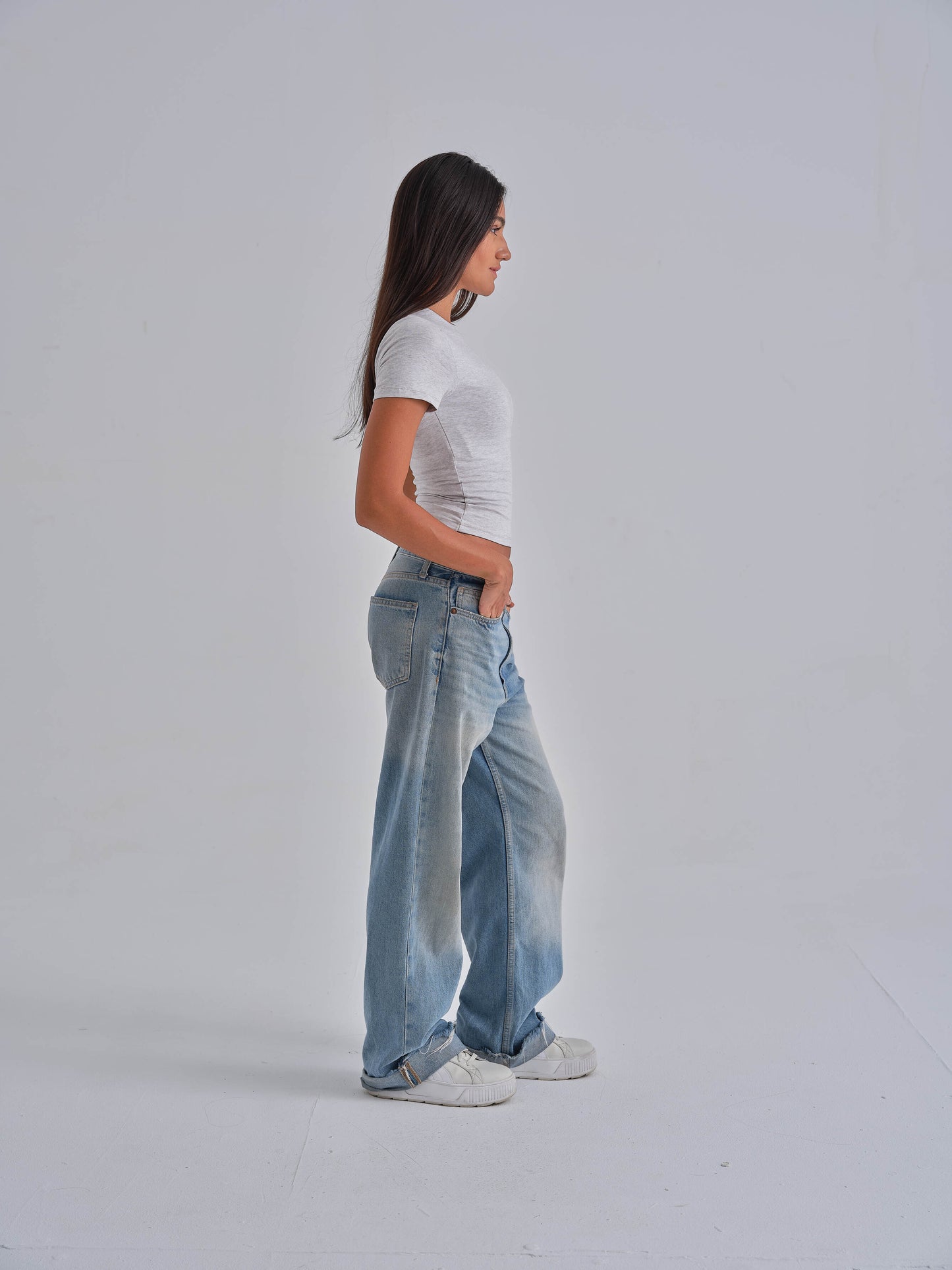 SculptHER Round Grey Top