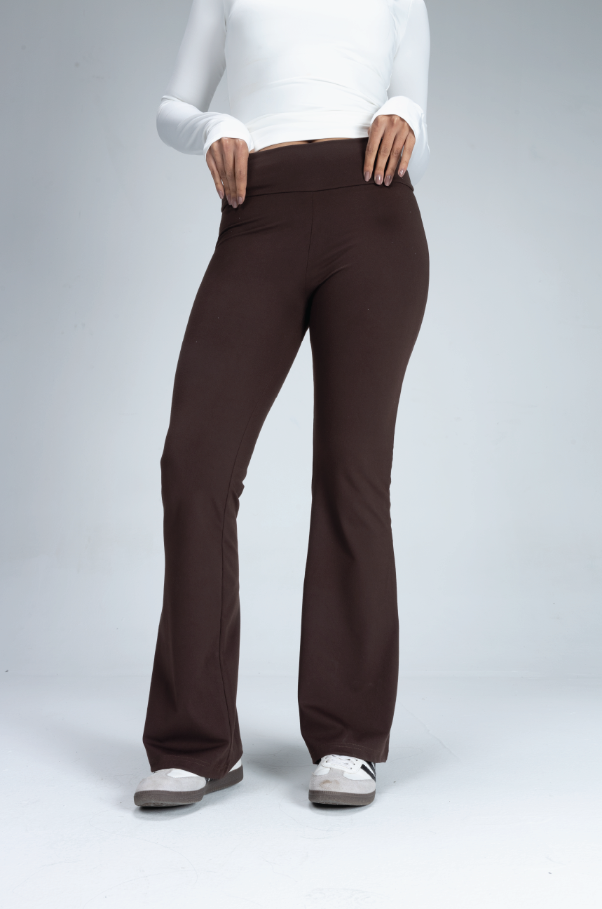 BROWN YOGA PANTS