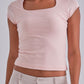 SculptHER Squared Pink Top