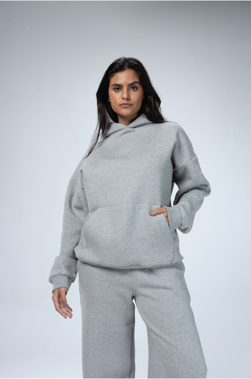 LIGHT GREY HOODIE