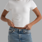 SculptHER Round White Top