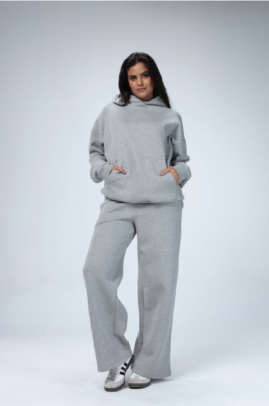 LIGHT GREY HOODIE