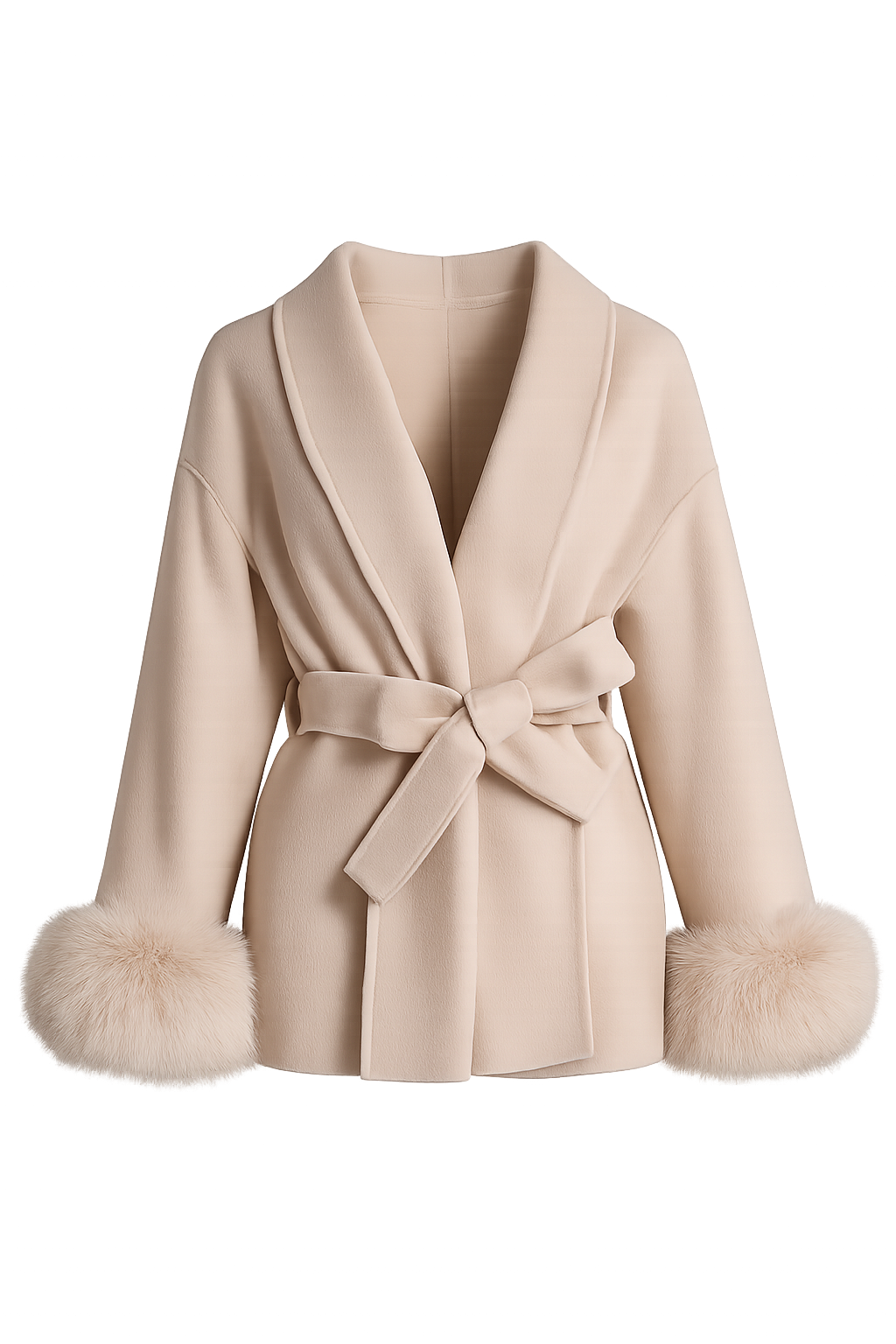 THE 3 WAY COAT - CASHMERE