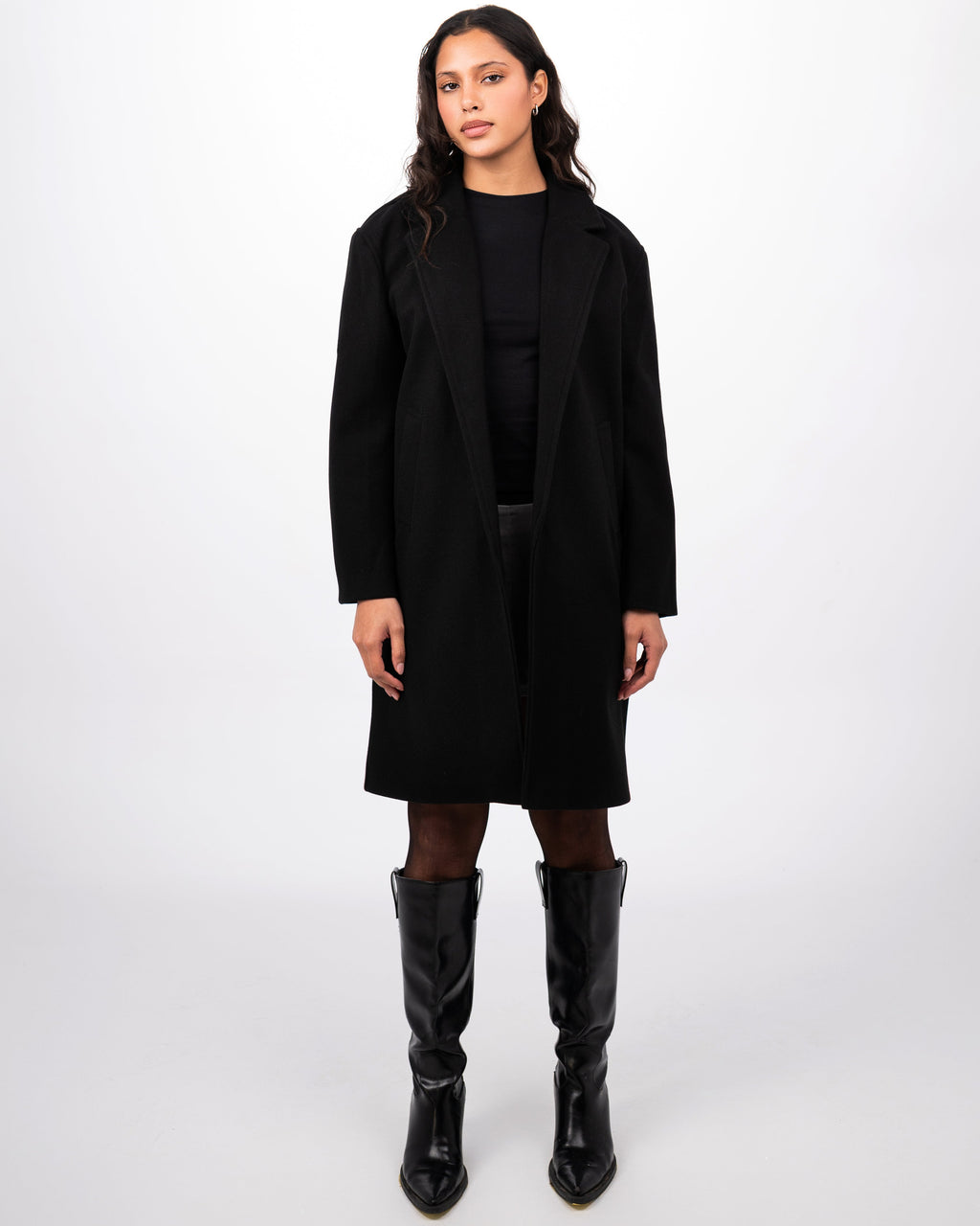 THE CLASSIC COAT - BLACK
