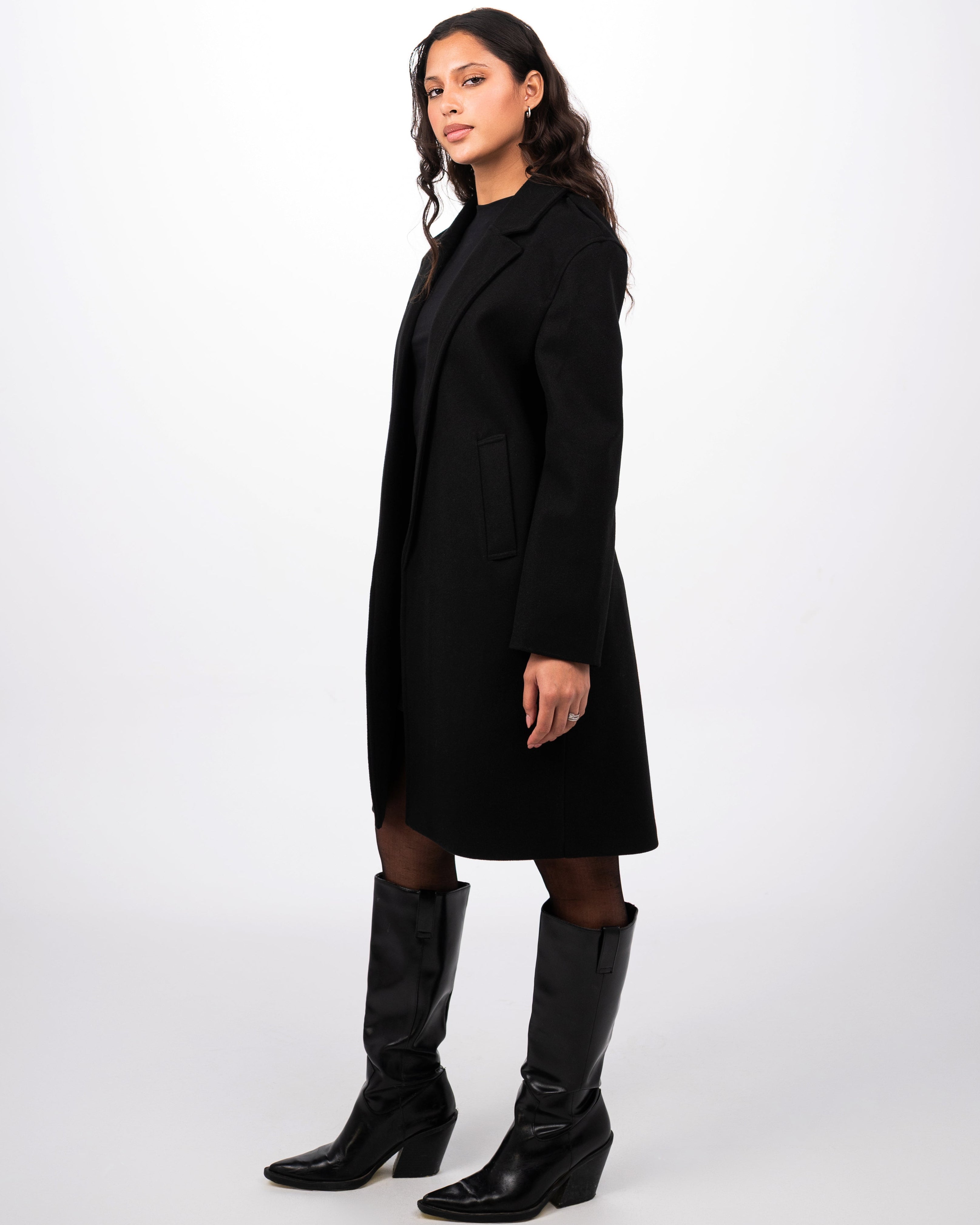 THE CLASSIC COAT - BLACK