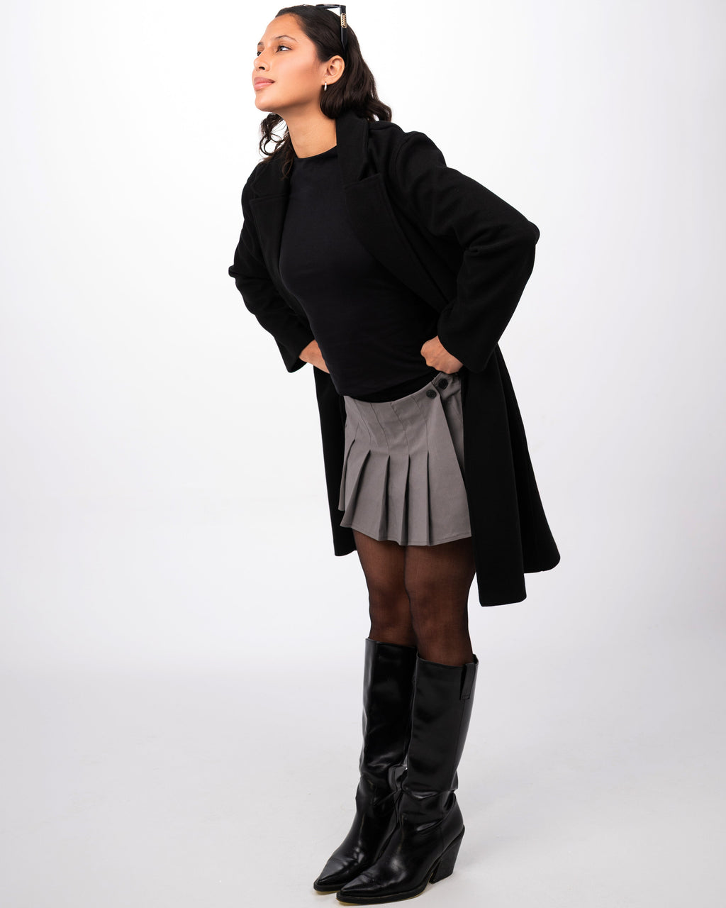 THE CLASSIC COAT - BLACK