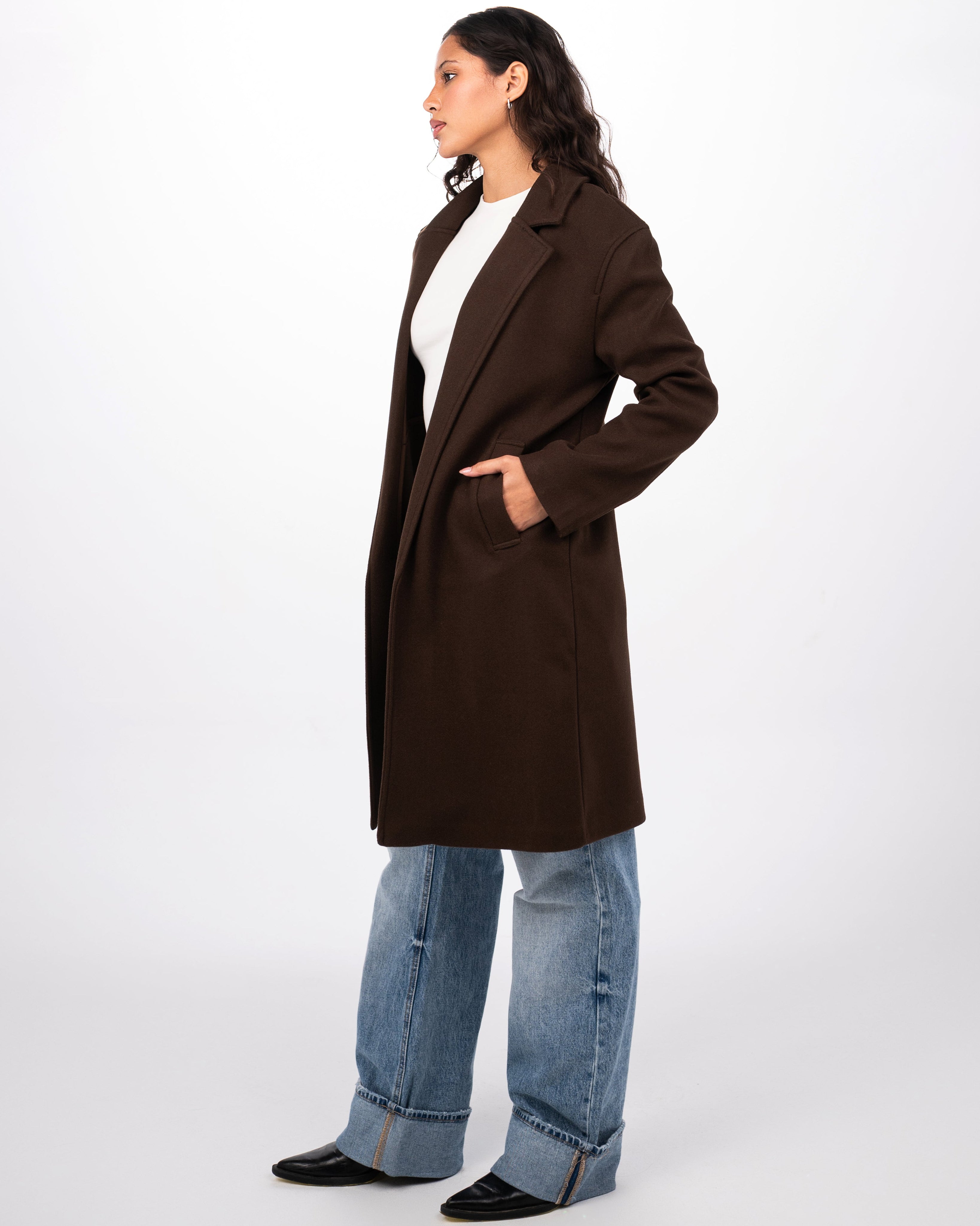 THE CLASSIC COAT - BROWN