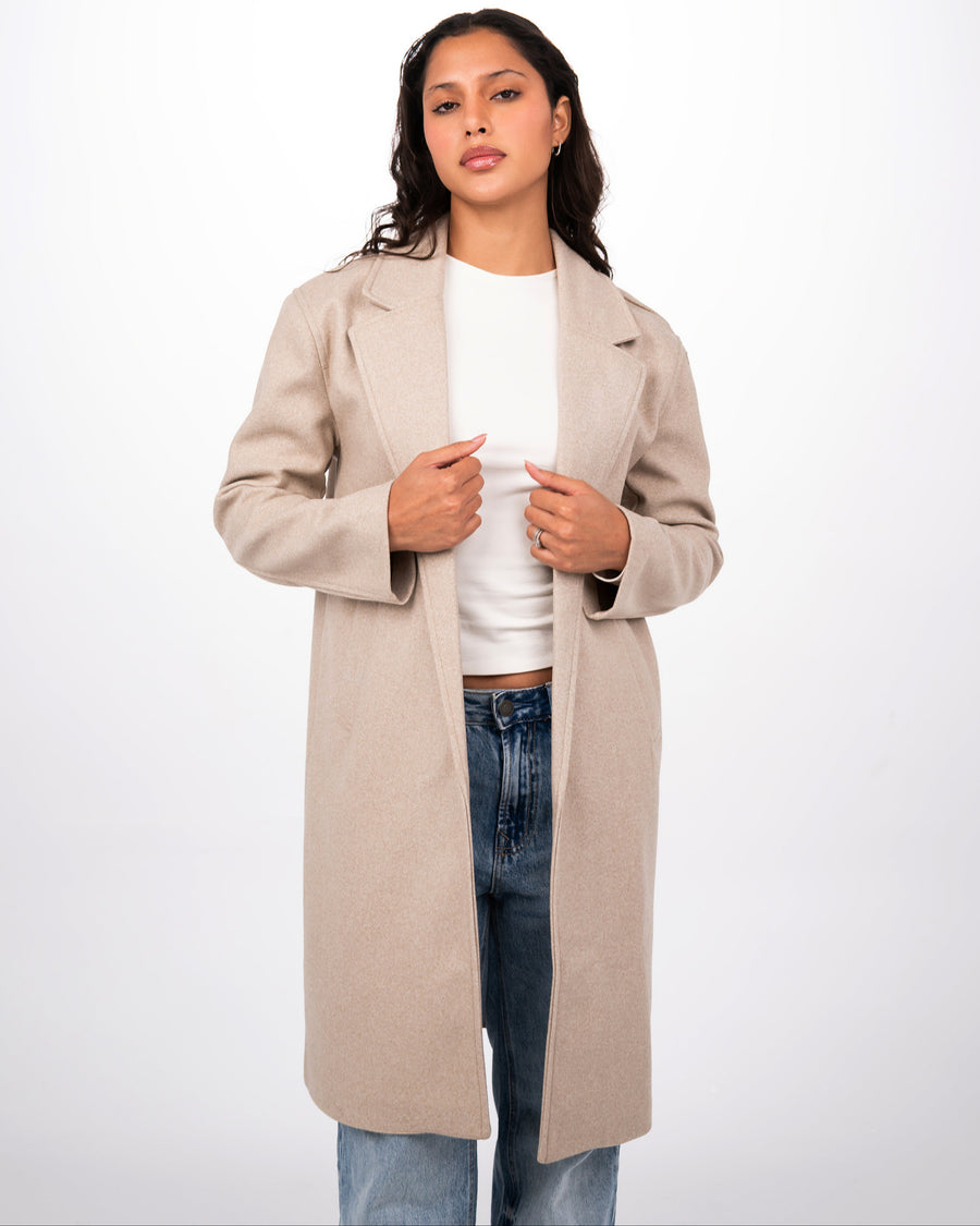 The Classic Coat - Beige