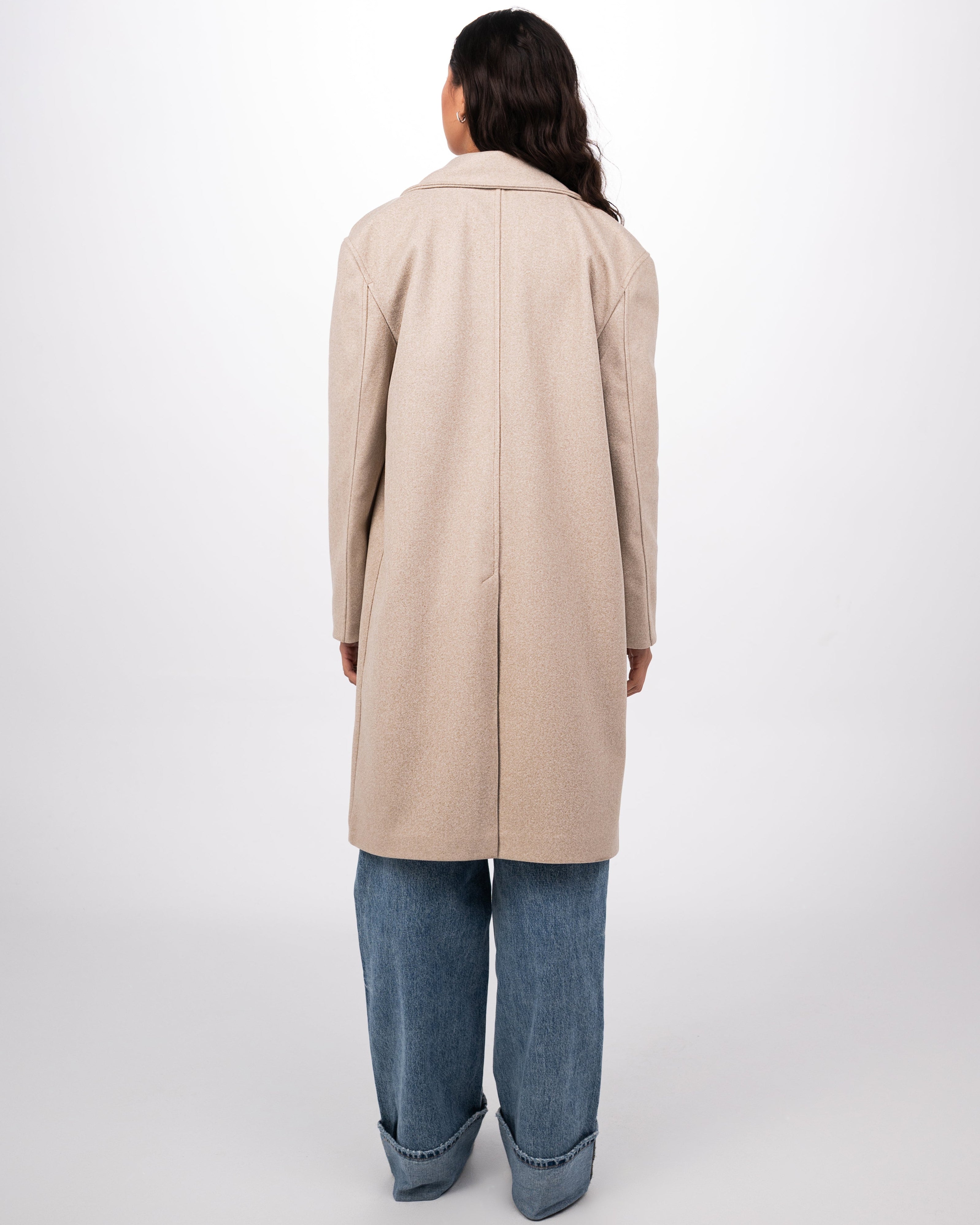 THE CLASSIC COAT - BEIGE