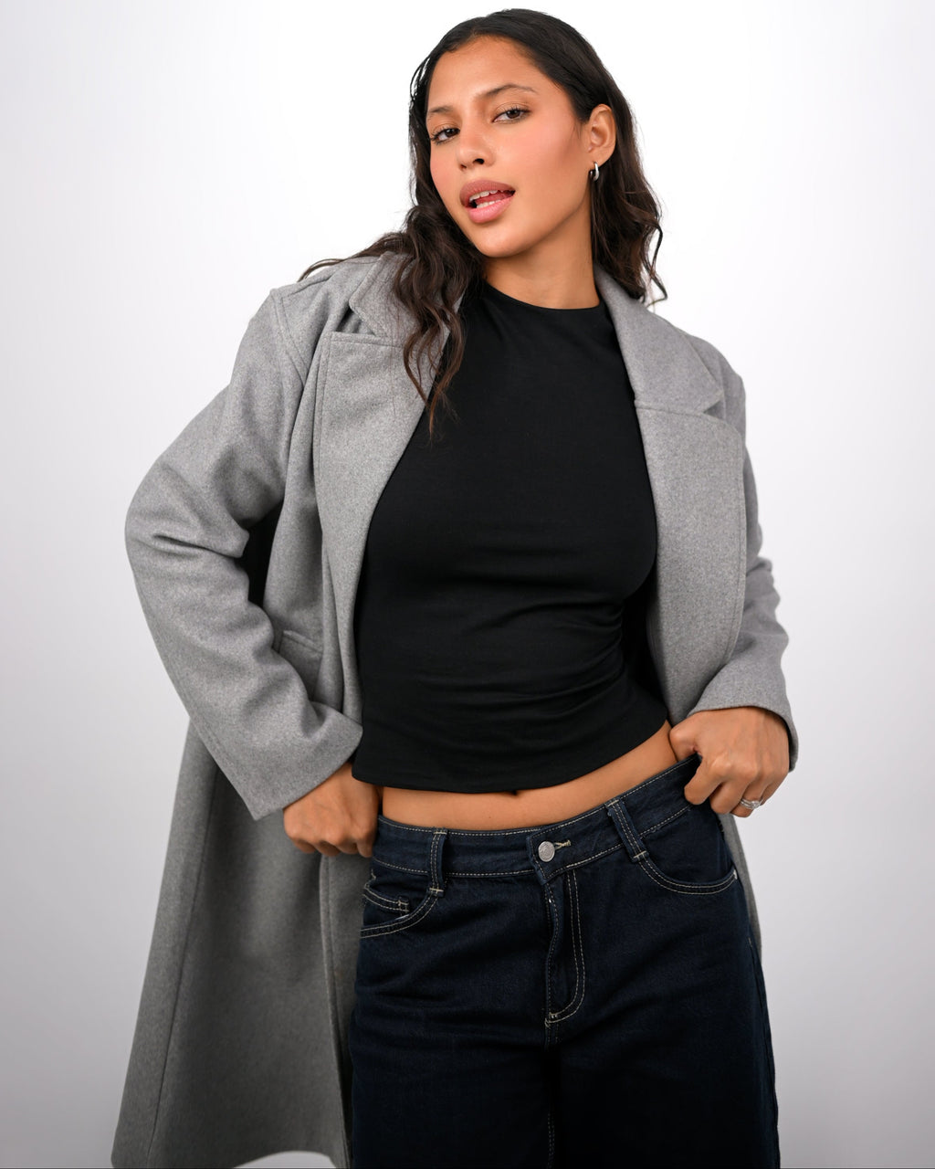 THE CLASSIC COAT - GREY