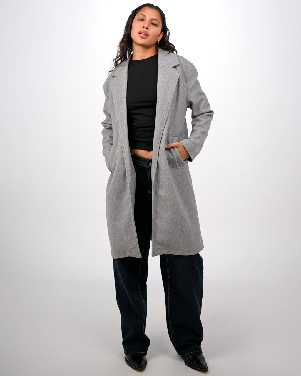 THE CLASSIC COAT - GREY