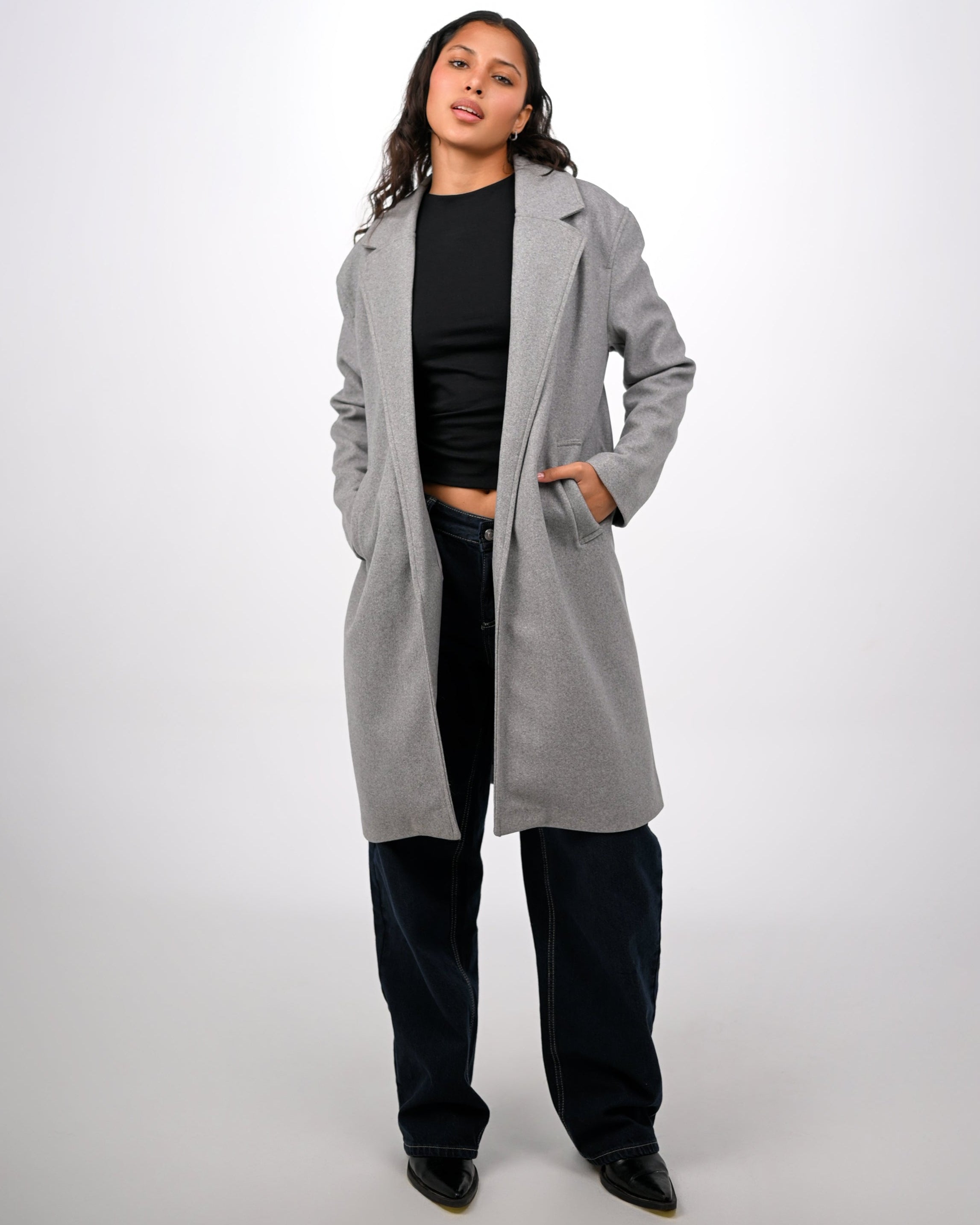 THE CLASSIC COAT - GREY