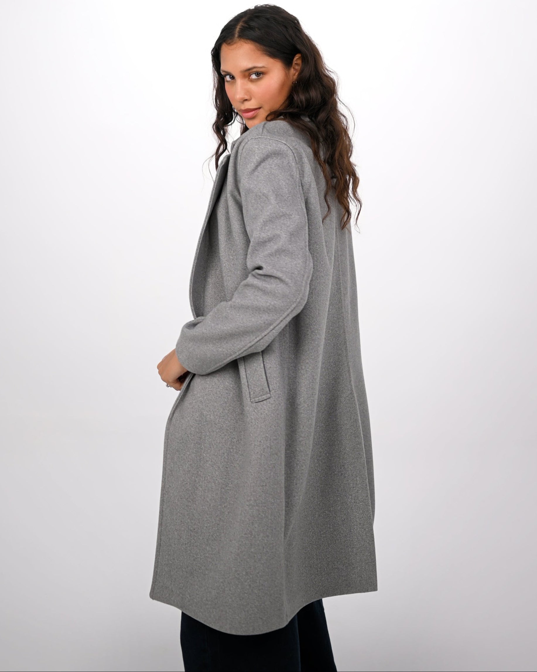 THE CLASSIC COAT - GREY