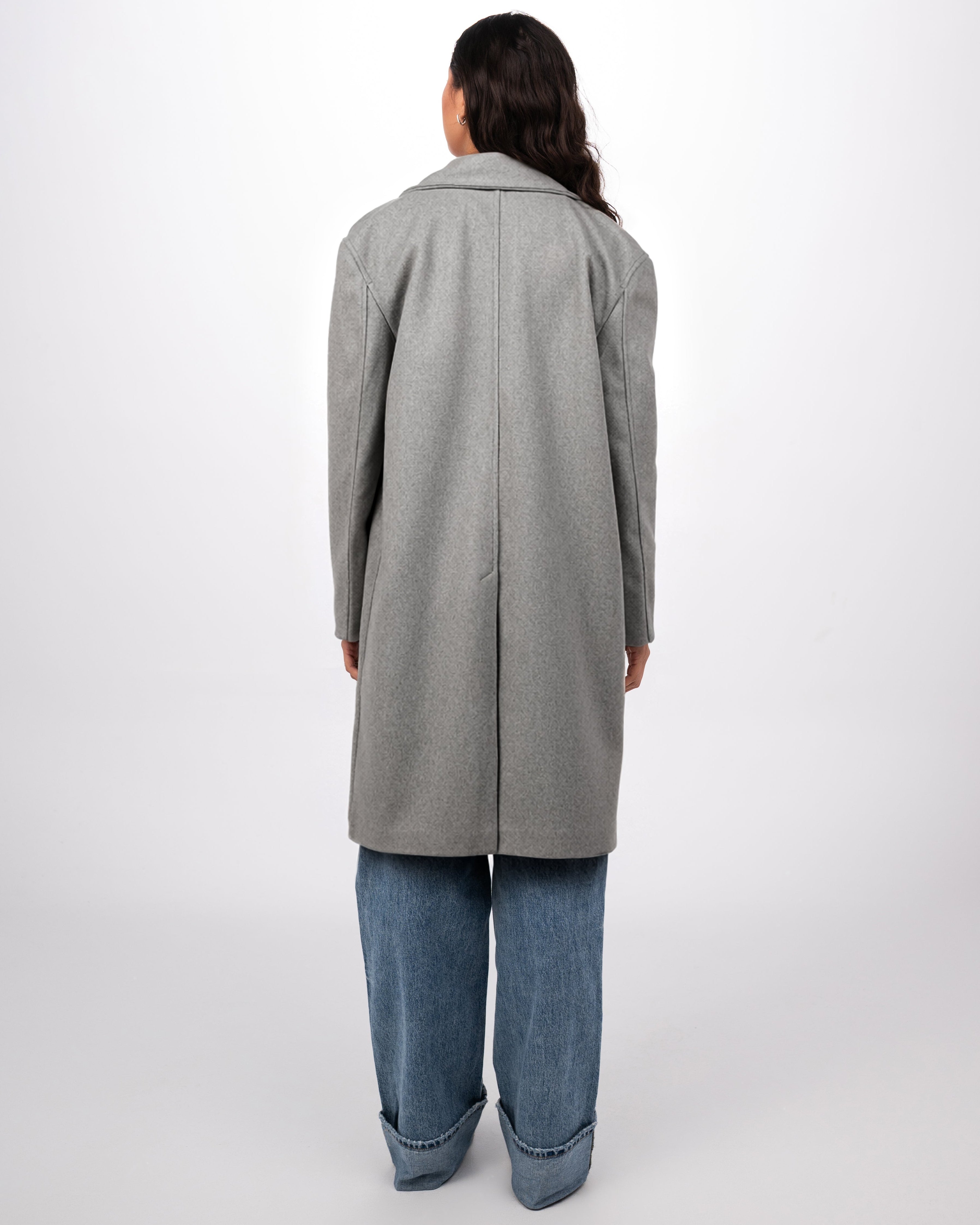 THE CLASSIC COAT - GREY