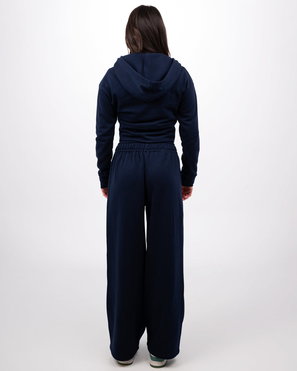 CONTOUR CROPPED JACKET - NAVY