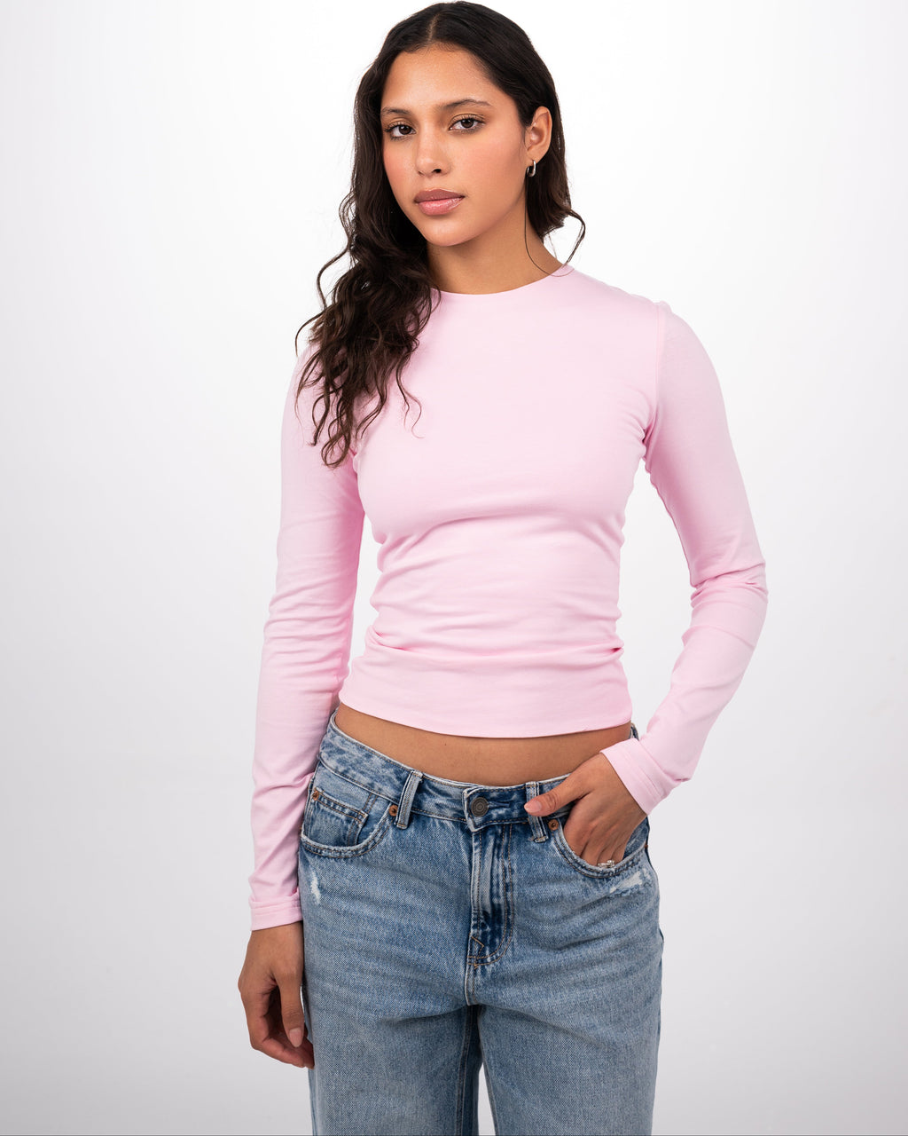 THE EVERYDAY COTTON TOP - PINK