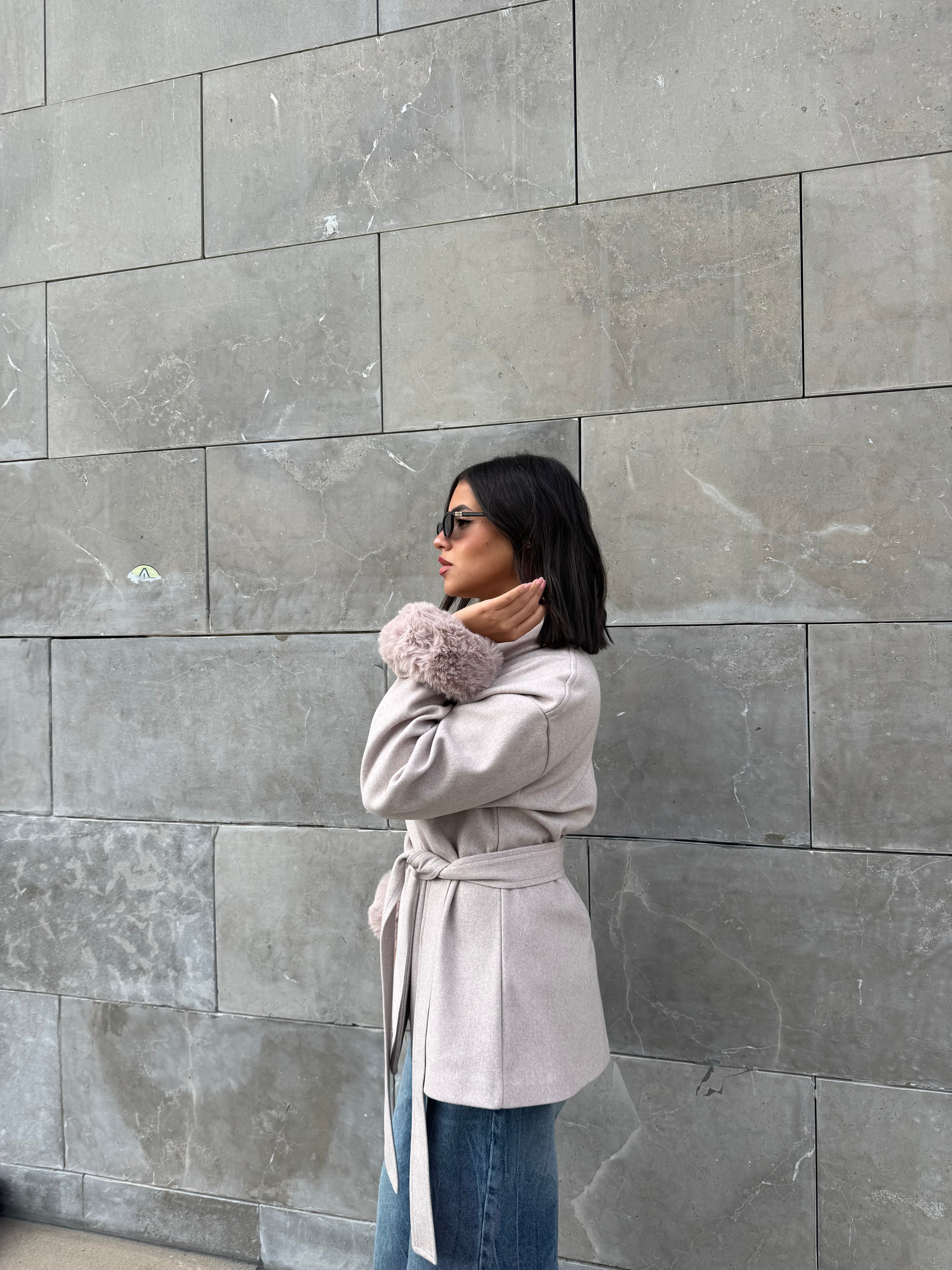 THE 3 WAY COAT - CASHMERE