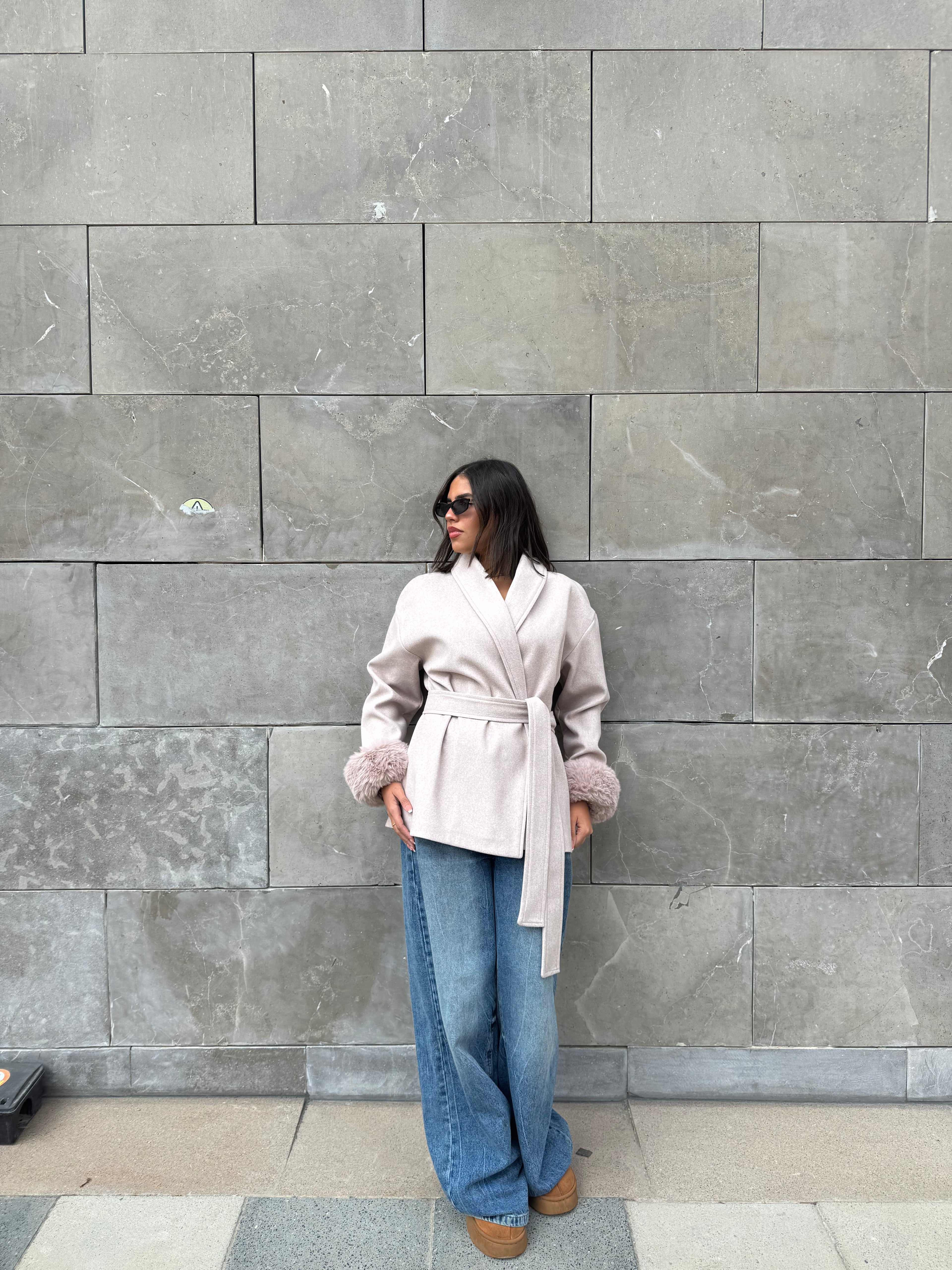 THE 3 WAY COAT - CASHMERE