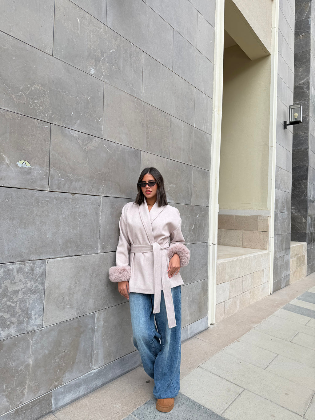 THE 3 WAY COAT - CASHMERE