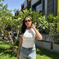 SculptHER Round White Top