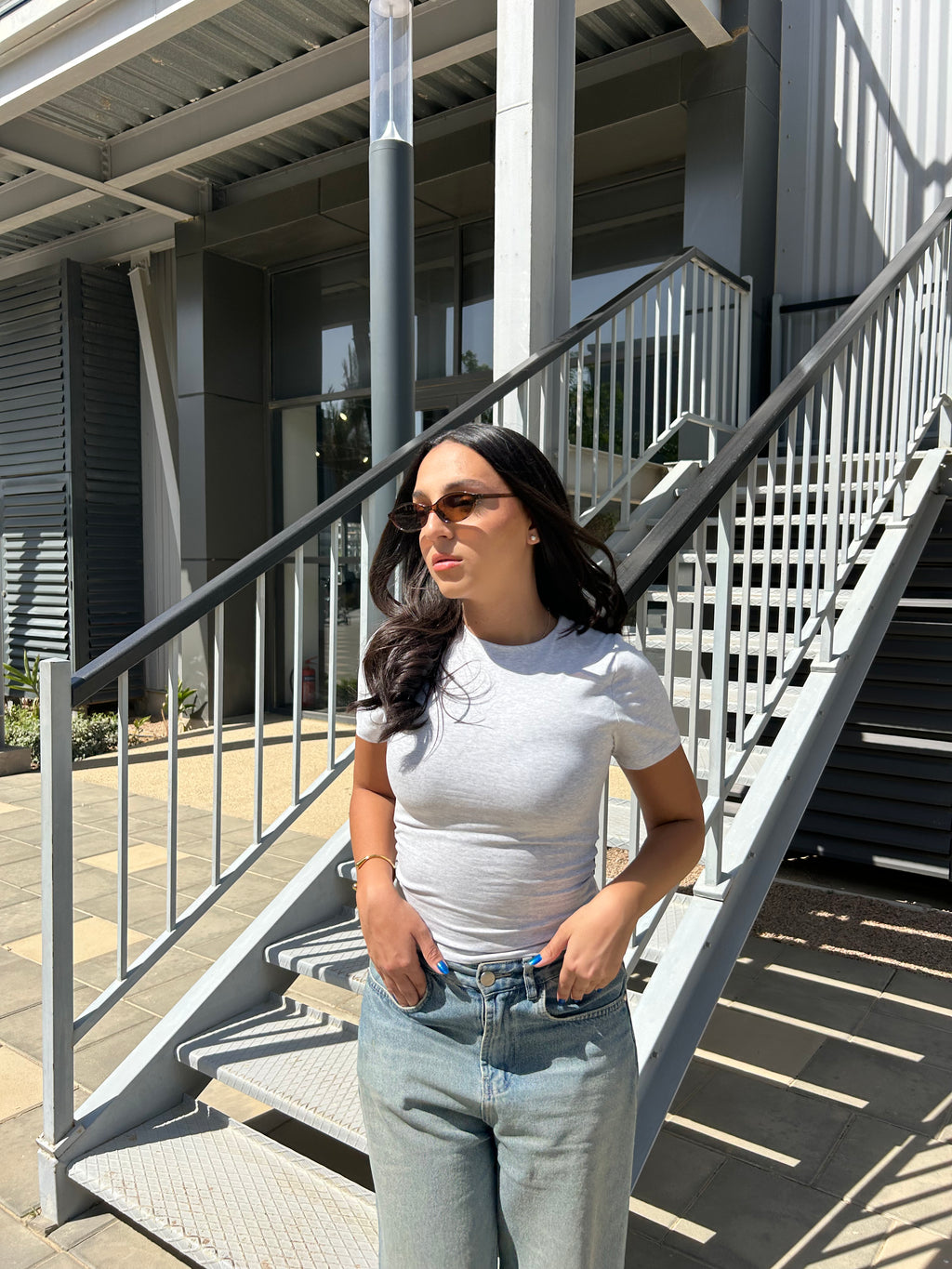 SculptHER Round Grey Top