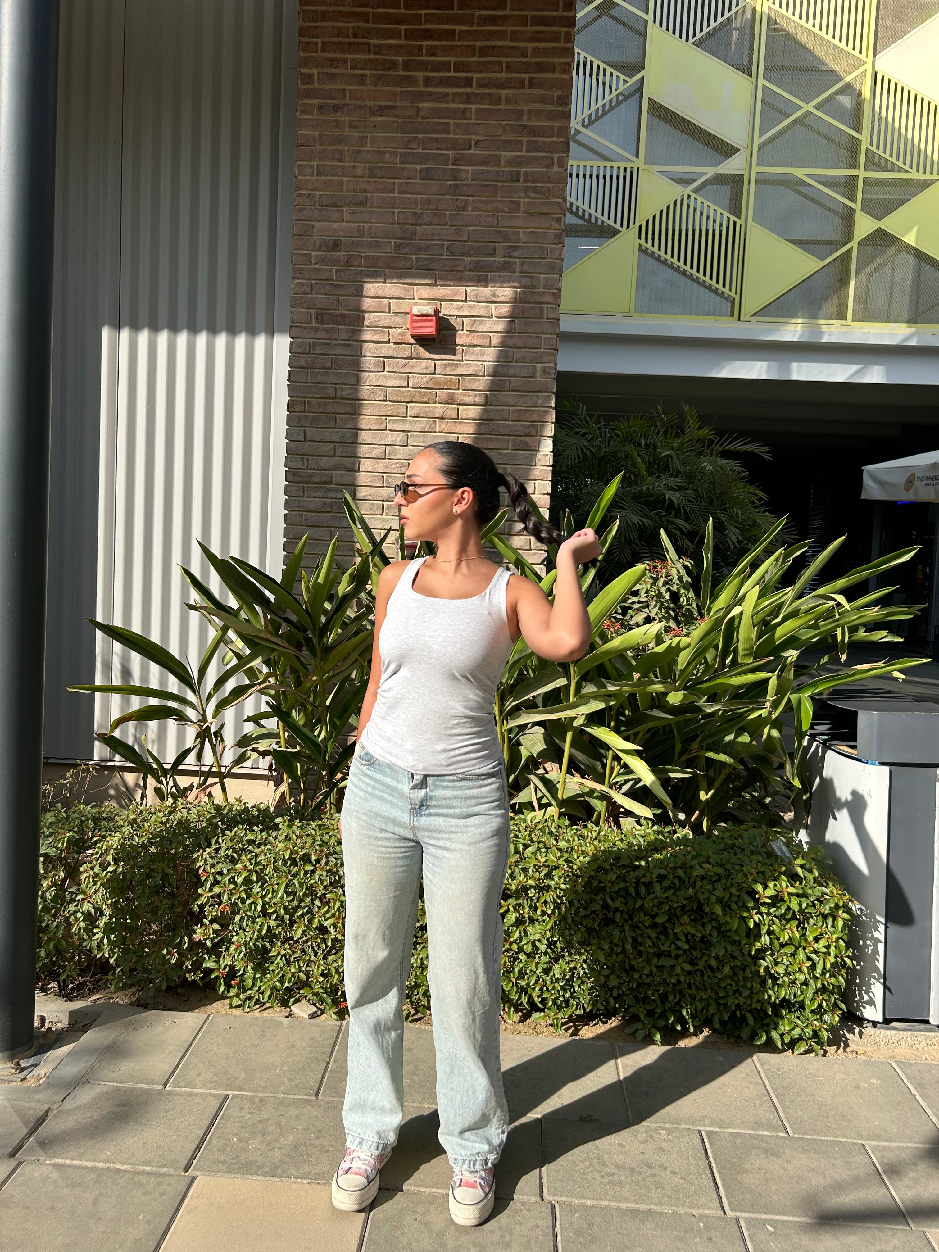 SculptHER Tank Light Grey Top