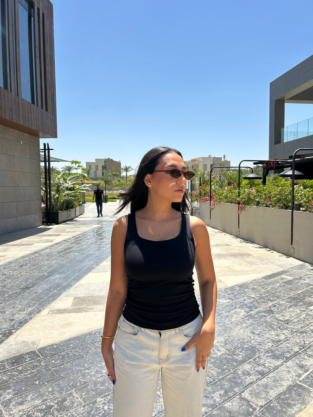 SculptHER Tank Black Top