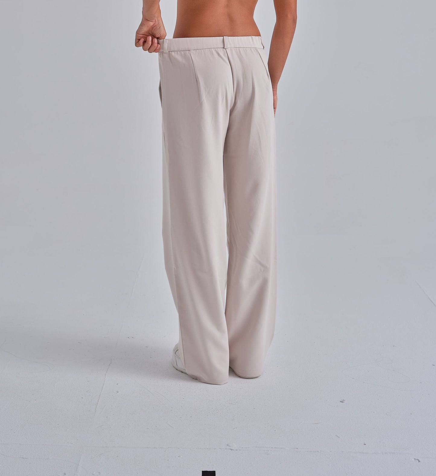 Tailored Beige Pants