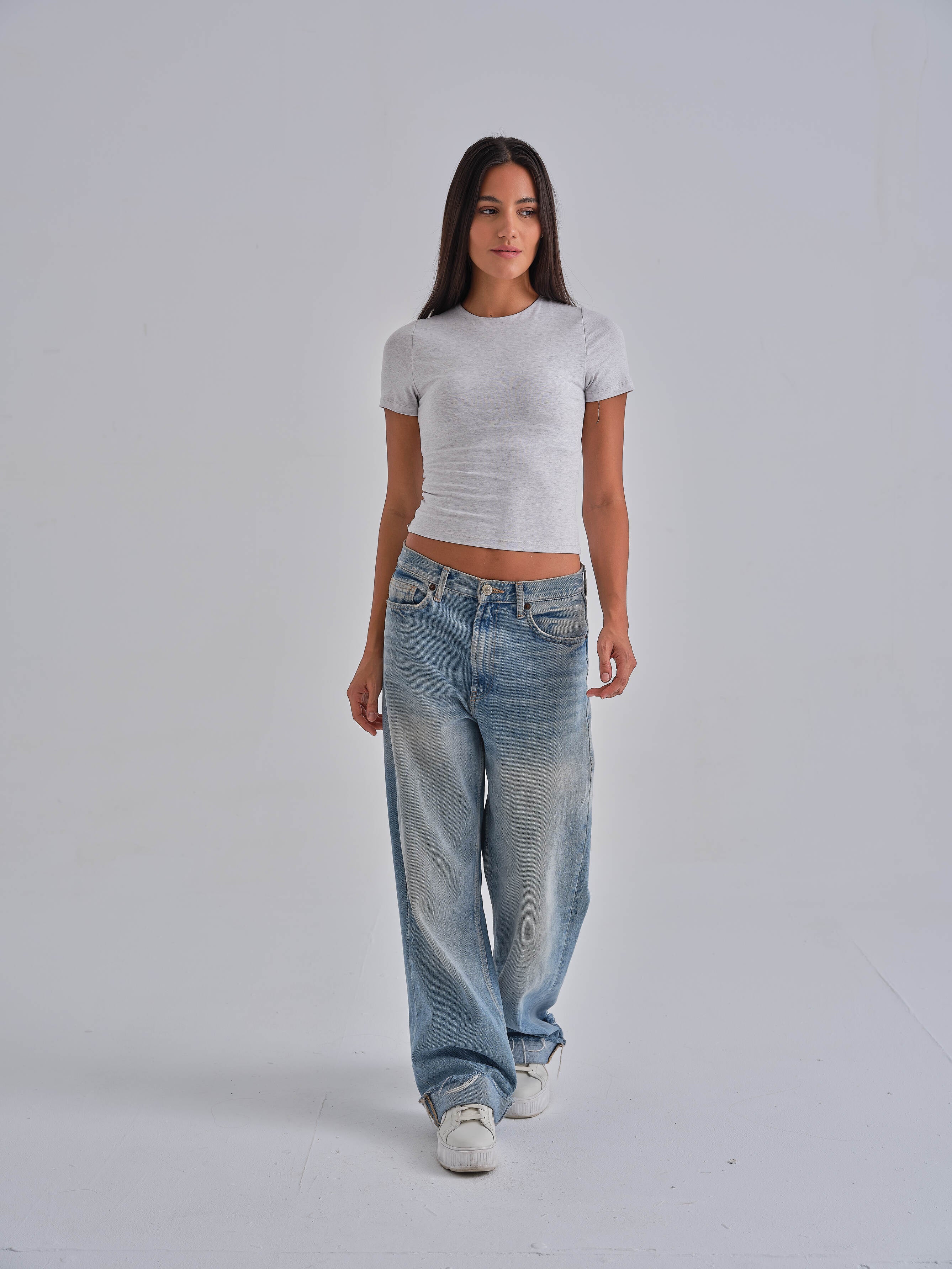 SculptHER Round Grey Top