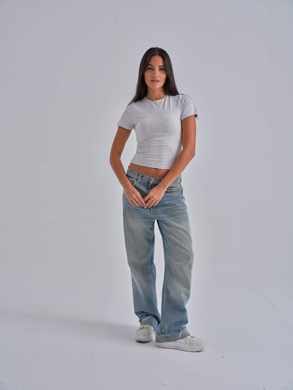 SculptHER Round Grey Top