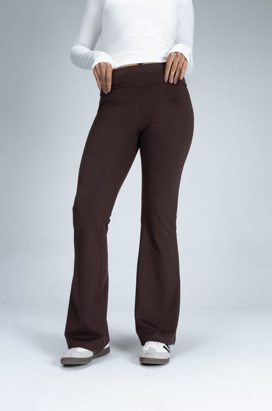 BROWN YOGA PANTS